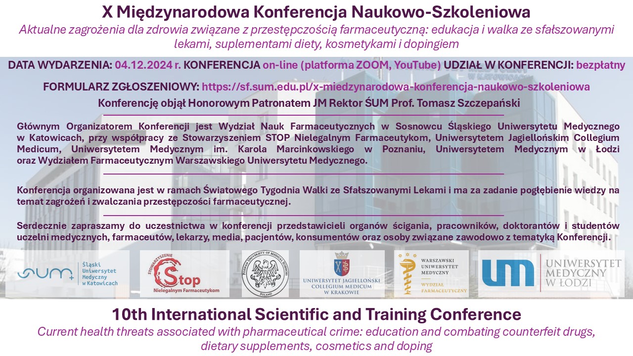 X Międzynarodowa Konferencja Naukowo-Szkoleniowa